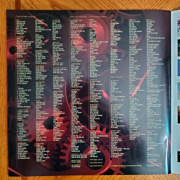 Rush Clockwork Angels Tour Program (2012-2013) - Picture 6 of 7